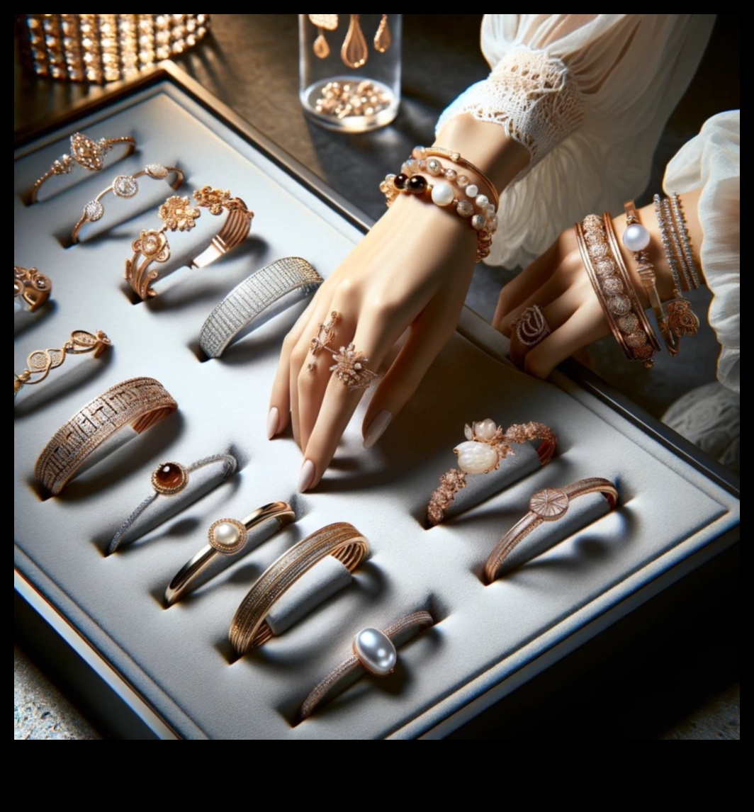 Glamour Galore: Μπείτε στην κομψότητα με εντυπωσιακά βραχιόλια