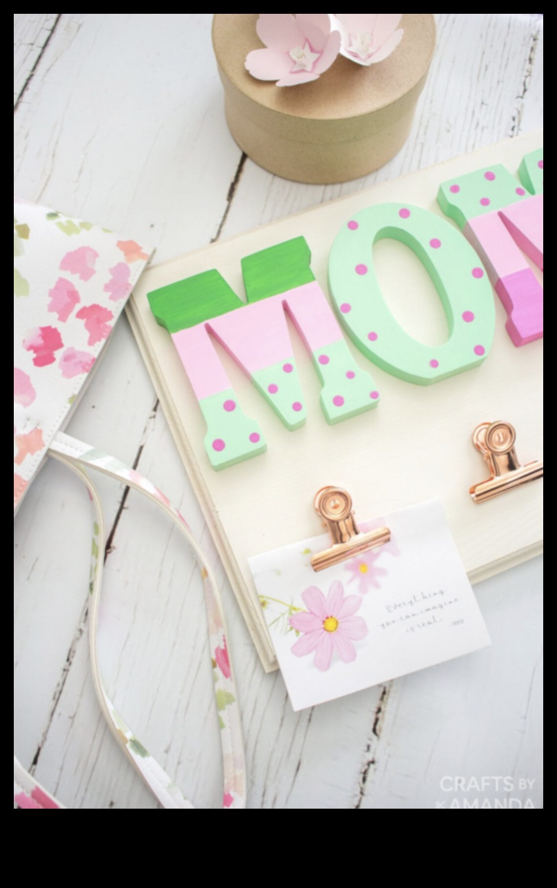 Χειροποίητα δώρα για τη Γιορτή της Μητέρας Joy 15 Heartfult Handwork: Crafted Gifts for Mother's Day Joy