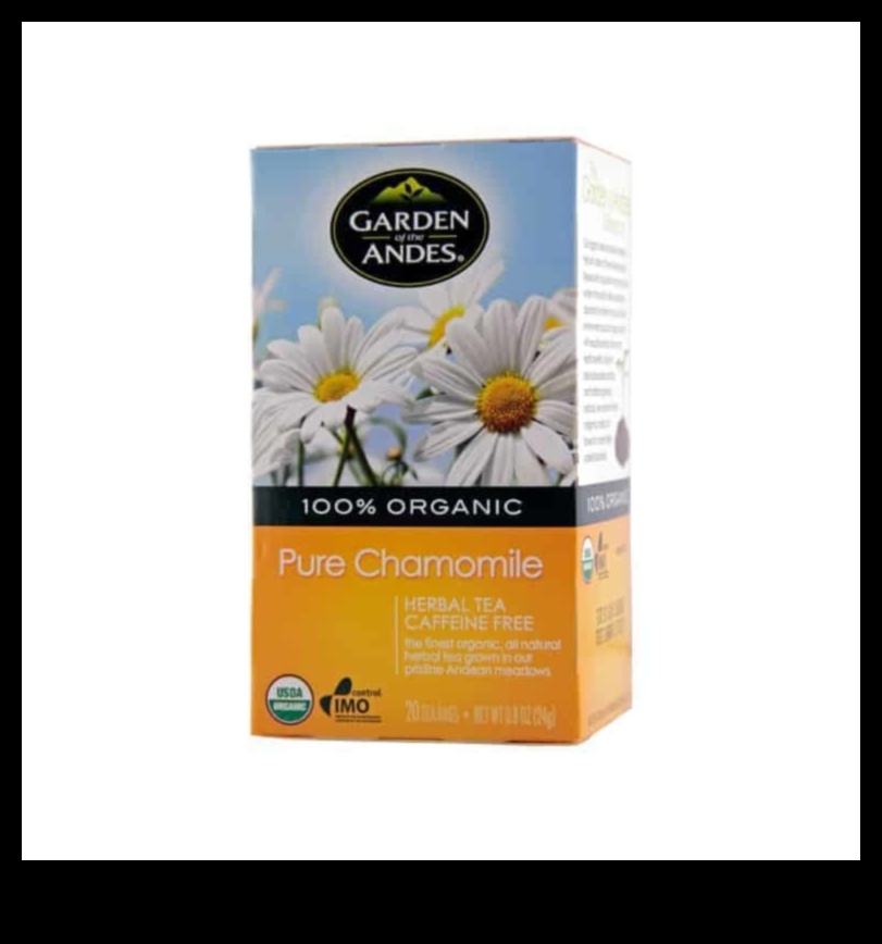 Garden of Relaxation: Capturing the Essence of Fresh Chamomile Tea