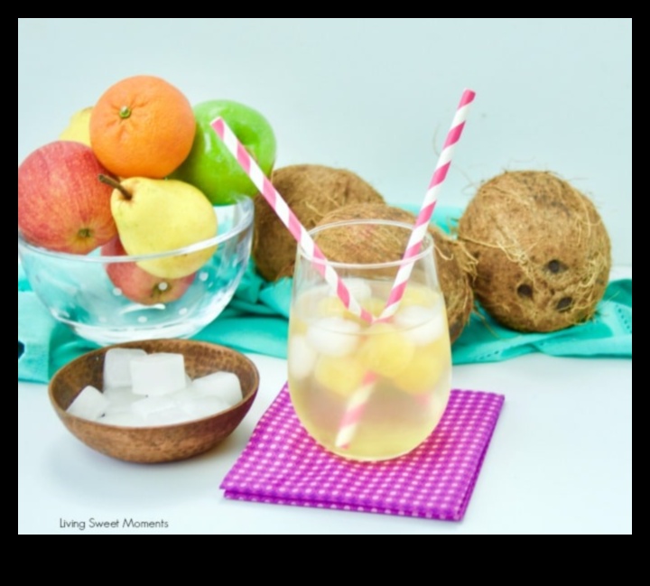 DIY Coconut Water Adventures: Δημιουργήστε μοναδικά και γευστικά ποτά