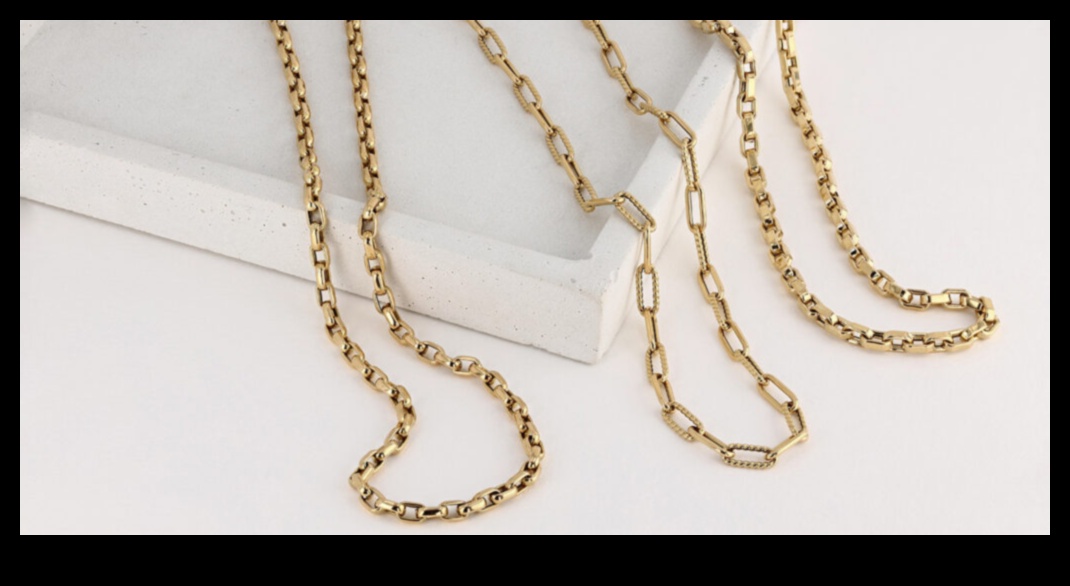 Κολιέ με λαμπερούς συνδέσμους που θα αναδείξουν το στυλ σας 5 Λαμπεροί σύνδεσμοι: Συνδέστε το στυλ σας με τη λάμψη των δημιουργιών μας με κολιέ