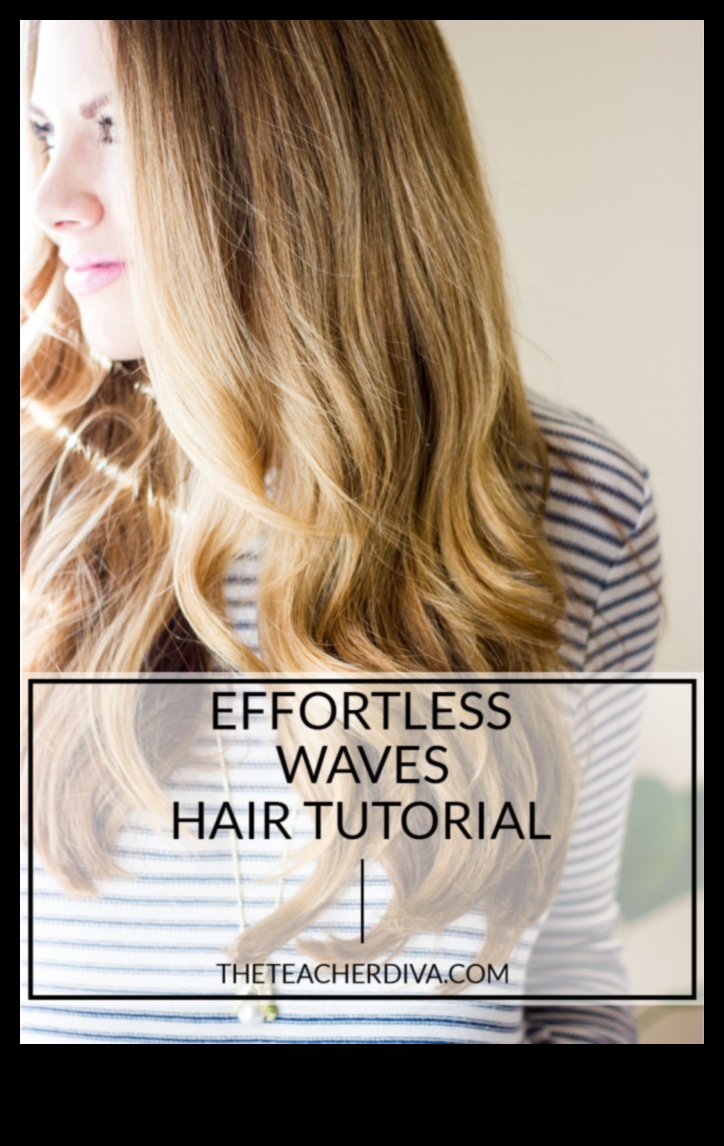 Τα κύματα που ρέουν συνεχίζονται: Επίτευξη αβίαστης ομορφιάς στα μακριά μαλλιά