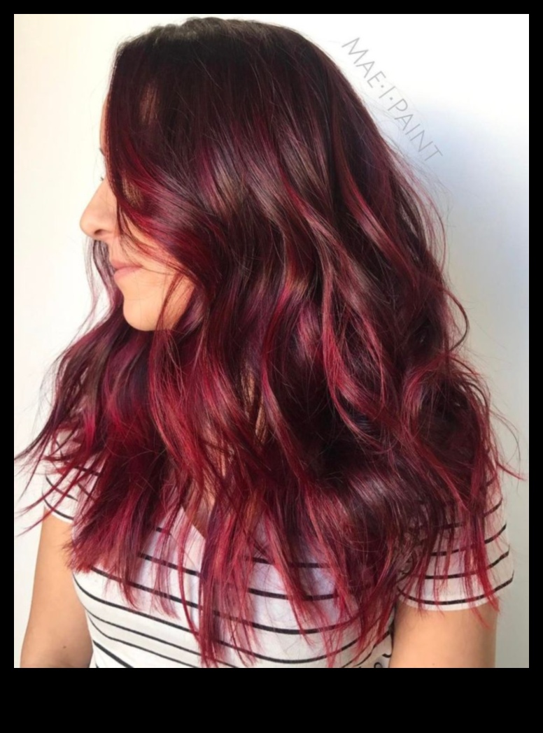 Εμπνευσμένο από το κρασί: Βαθύ και πλούσιο κόκκινο κρασί Τάσεις χρώματος μαλλιών