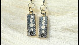 Gleaming Galaxy A Cosmic Journey of Earring Radiance 2 Gleaming Galaxy: Ξεκινήστε ένα ταξίδι λάμψης με τα γαλαξιακά σκουλαρίκια μας