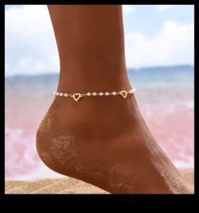 Radiant Romance: Let Love Shine with Our Romantic Anklet Series