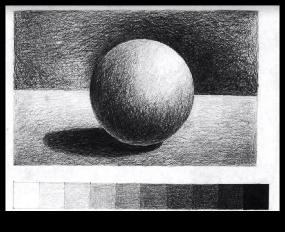 Shades of Ink: Exploring Tonal Range in Black and White Art