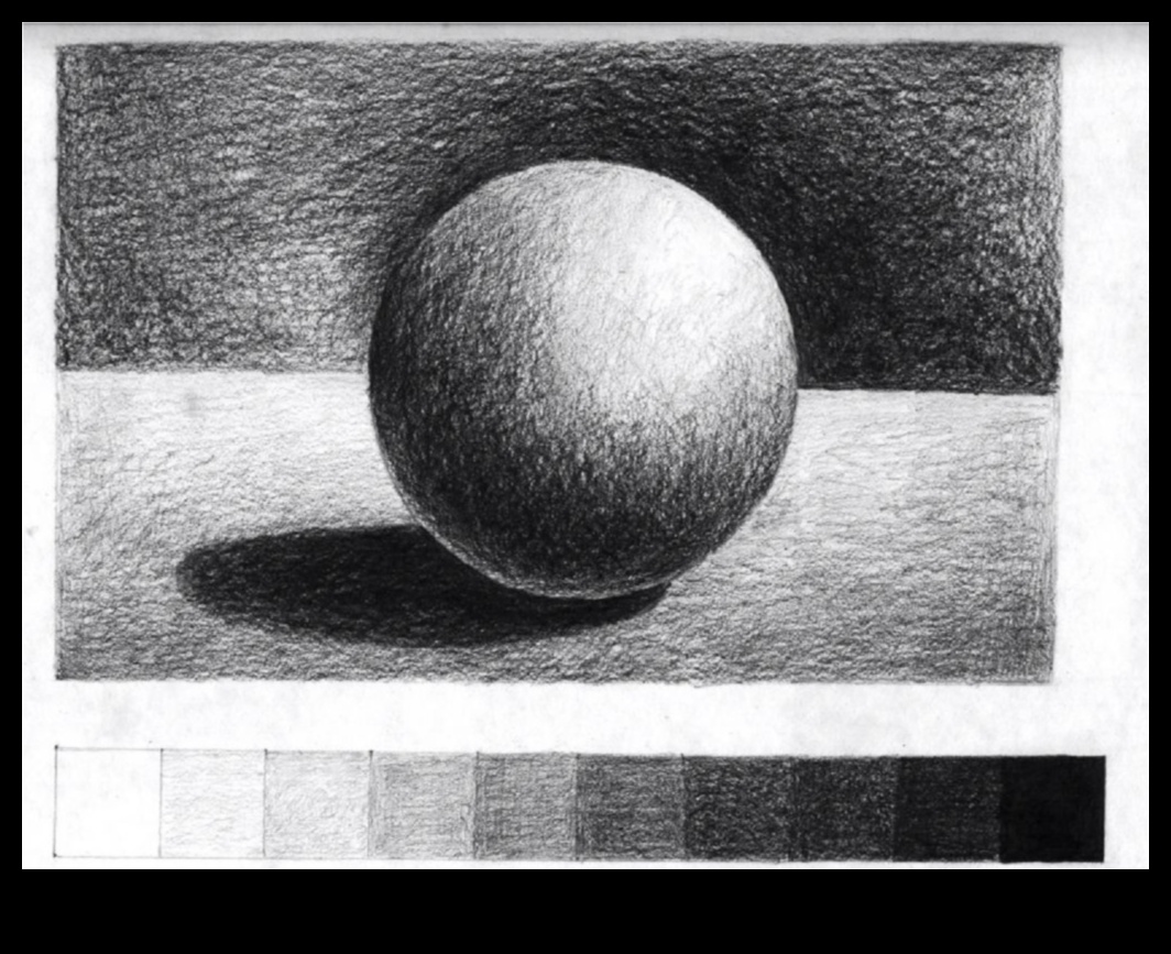 Shades of Ink: Exploring Tonal Range in Black and White Art