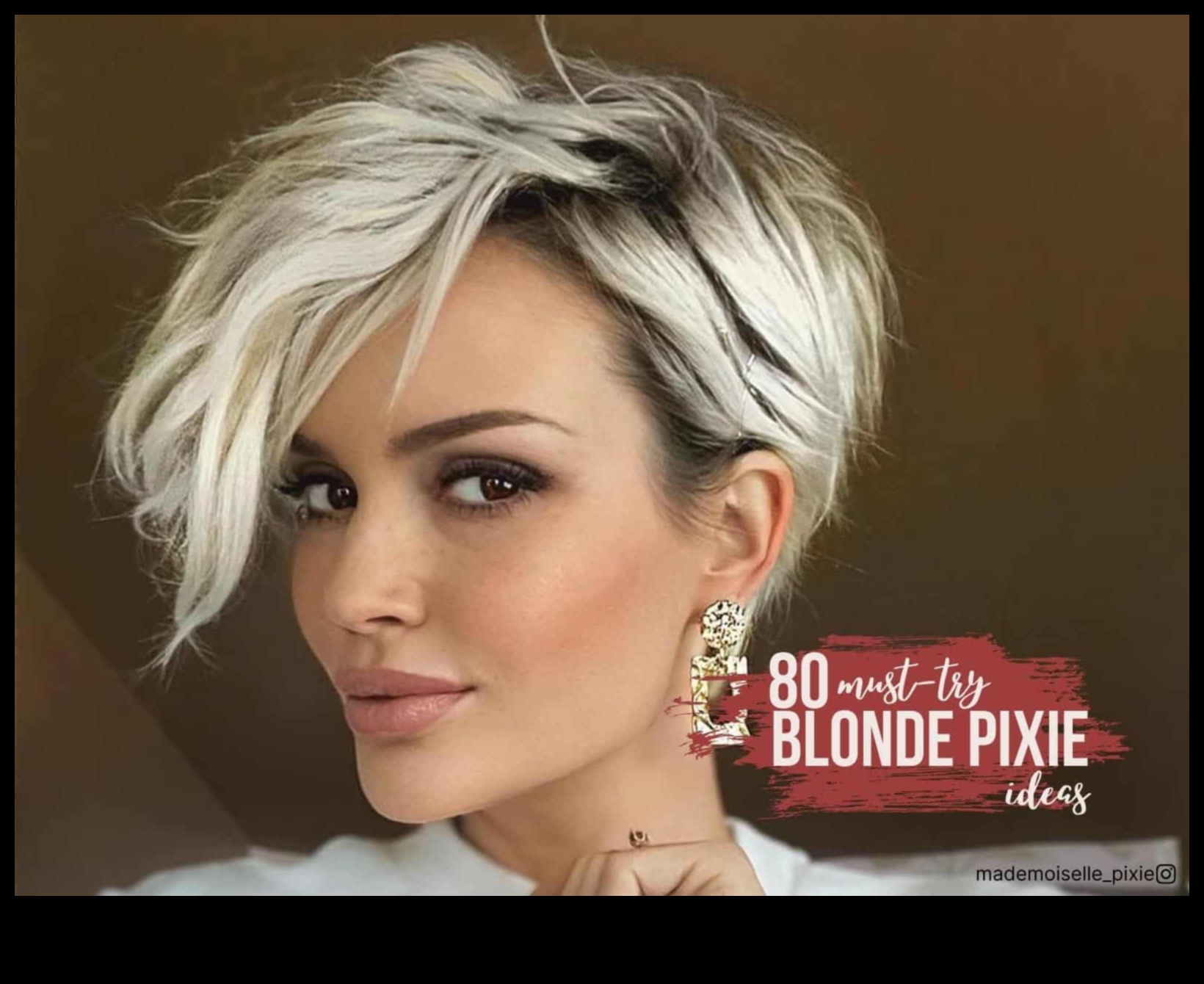 The Blonde Pixie Revolution Μια μοντέρνα εμφάνιση σε ένα κλασικό κοντό κούρεμα 1 The Blonde Pixie Revolution: Κοντά και κομψά κουρέματα για όλους