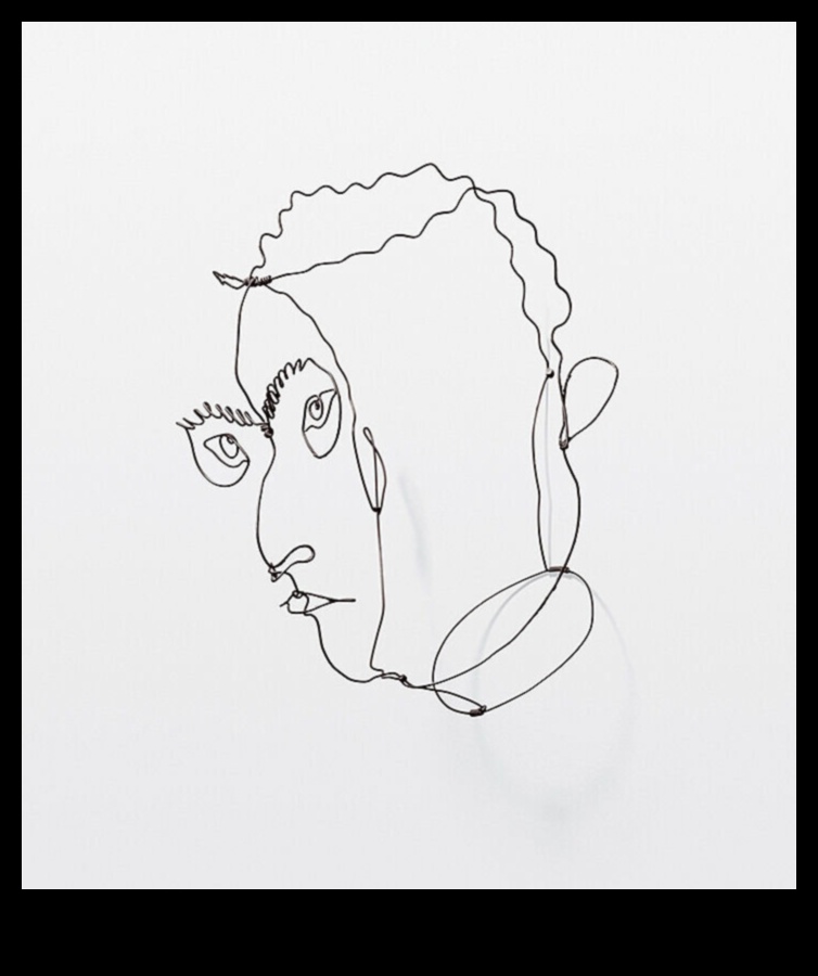 Η τέχνη του σχεδίου περιγράμματος 1 The Art of Lines: Exploring Contours and Movement in Ink